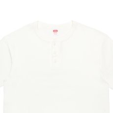 画像3: WACKO MARIA/HEALTHKNIT / HENLEY NECK T-SHIRT（WHITE）［ヘンリーネックT-26春夏］ (3)