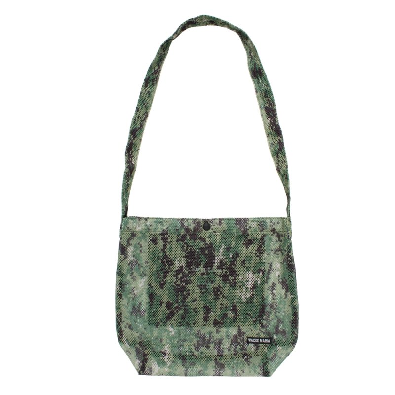 画像1: WACKO MARIA/SPEAK EASY / DIGITAL CAMO MESH SHOULDER BAG（KHAKI）［デジタルカモメッシュショルダーバッグ-26春夏］