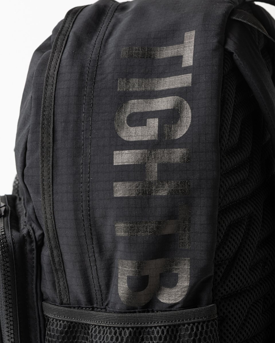 画像9: TIGHTBOOTH/DOUBLE POCKET RIPSTOP BACKPACK（Black）［リップストップバックパック-26春夏］ (9)