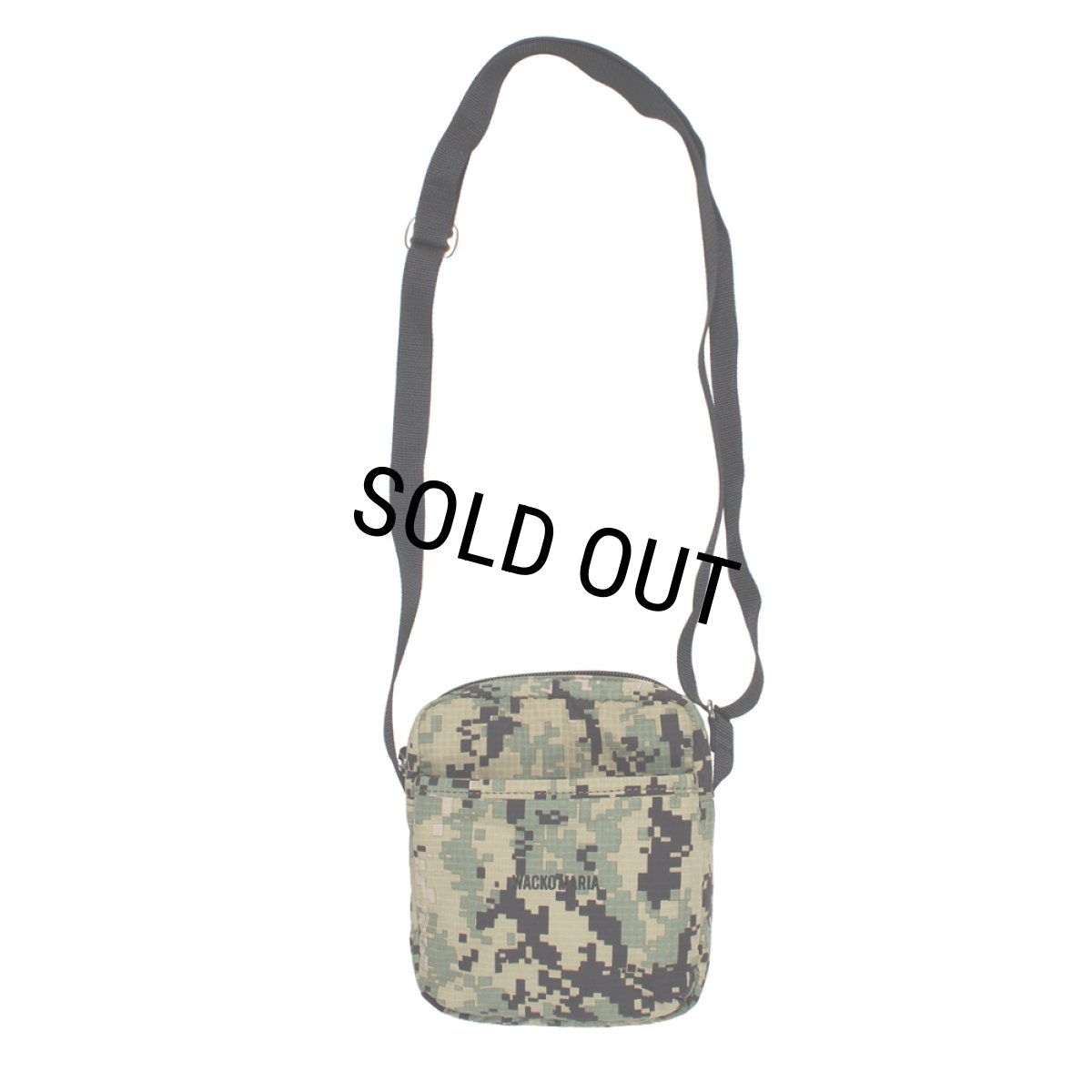 画像1: WACKO MARIA/SPEAK EASY / DIGITAL CAMO SMALL SHOULDER BAG（KHAKI）［デジタルカモスモールショルダーバッグ-26春夏］ (1)