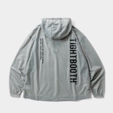 画像1: TIGHTBOOTH/LABEL LOGO SHEER PARKA（Gray）［ラベルロゴシアーパーカー-26春夏］ (1)