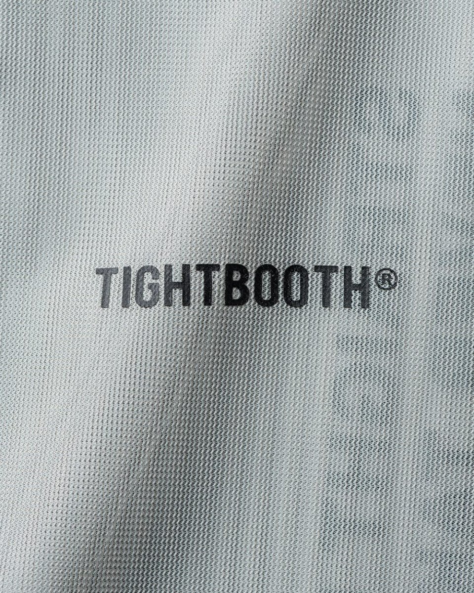 画像6: TIGHTBOOTH/LABEL LOGO SHEER PARKA（Gray）［ラベルロゴシアーパーカー-26春夏］ (6)