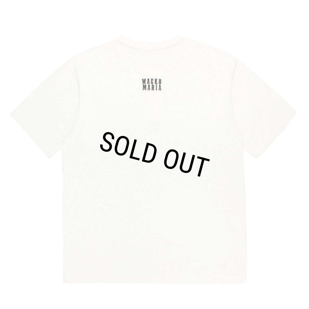 画像2: WACKO MARIA/HEALTHKNIT / HENLEY NECK T-SHIRT（WHITE）［ヘンリーネックT-26春夏］ (2)