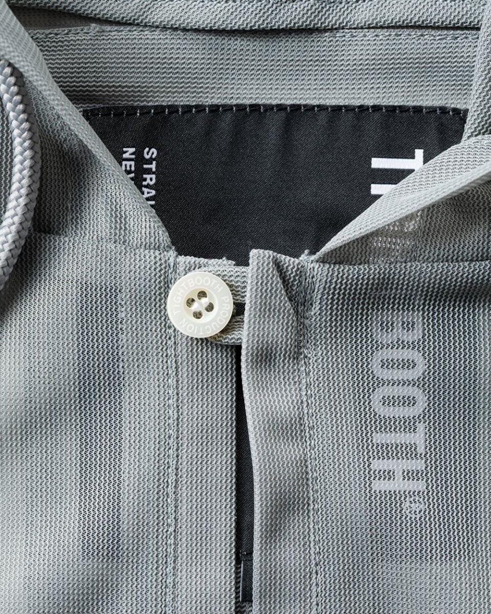 画像4: TIGHTBOOTH/LABEL LOGO SHEER PARKA（Gray）［ラベルロゴシアーパーカー-26春夏］ (4)