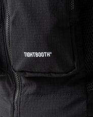 画像6: TIGHTBOOTH/DOUBLE POCKET RIPSTOP BACKPACK（Black）［リップストップバックパック-26春夏］ (6)