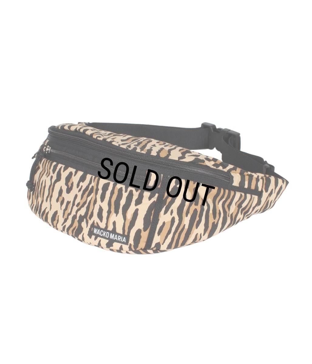 画像2: WACKO MARIA/SPEAK EASY / LEOPARD WAIST BAG（BEIGE）［レオパードウエストバッグ-26春夏］ (2)