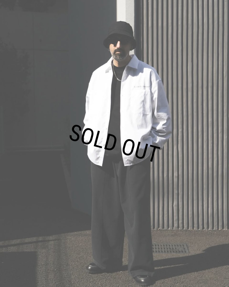 画像7: COOTIE PRODUCTIONS/Broad L/S Work Shirt（White）［ブロードワークシャツ-26春夏］ (7)