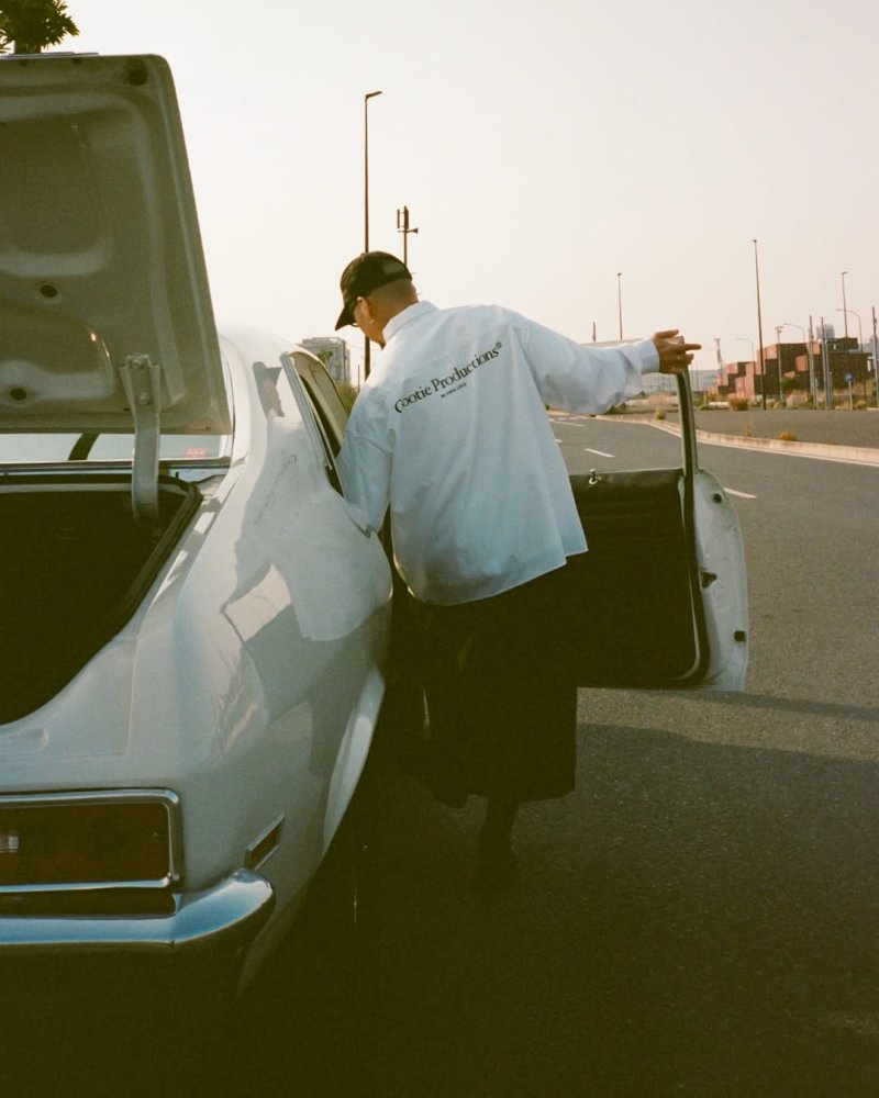 画像3: COOTIE PRODUCTIONS/Broad L/S Work Shirt（White）［ブロードワークシャツ-26春夏］