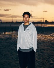 画像14: TIGHTBOOTH/LABEL LOGO SHEER PARKA（Gray）［ラベルロゴシアーパーカー-26春夏］ (14)