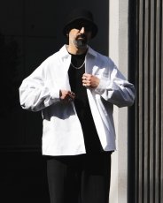 画像8: COOTIE PRODUCTIONS/Broad L/S Work Shirt（White）［ブロードワークシャツ-26春夏］ (8)