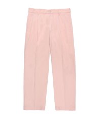 画像2: WACKO MARIA/SOLBIATI / DOUBLE PLEATED TROUSERS（PINK）［ツータックチノトラウザース-26春夏］ (2)