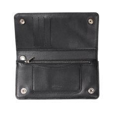 画像3: WACKO MARIA/SPEAK EASY / LEATHER LONG WALLET（BLACK）［レザーロングウォレット-26春夏］ (3)