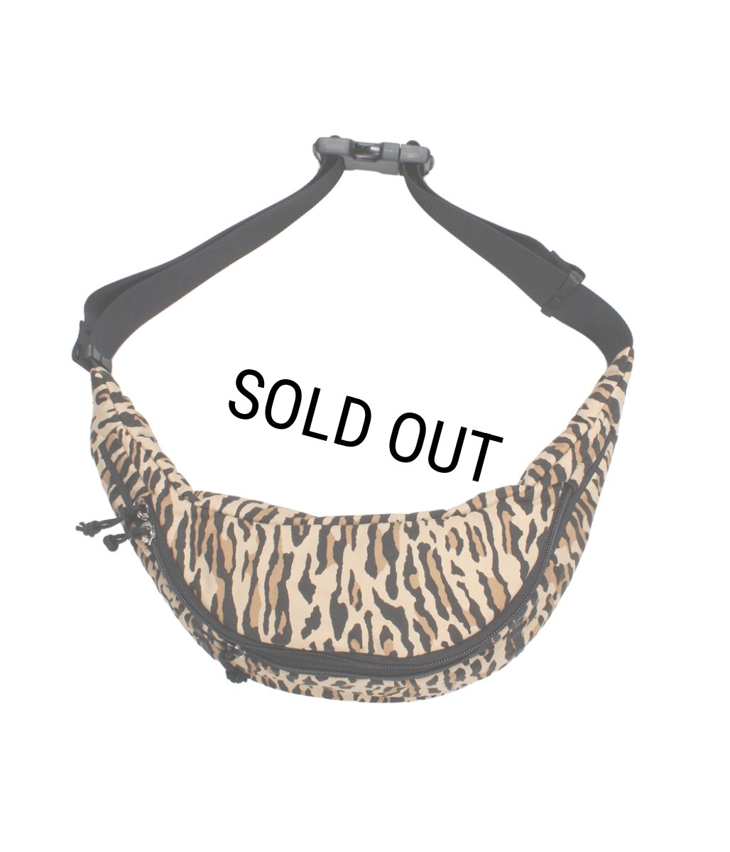 画像3: WACKO MARIA/SPEAK EASY / LEOPARD WAIST BAG（BEIGE）［レオパードウエストバッグ-26春夏］ (3)