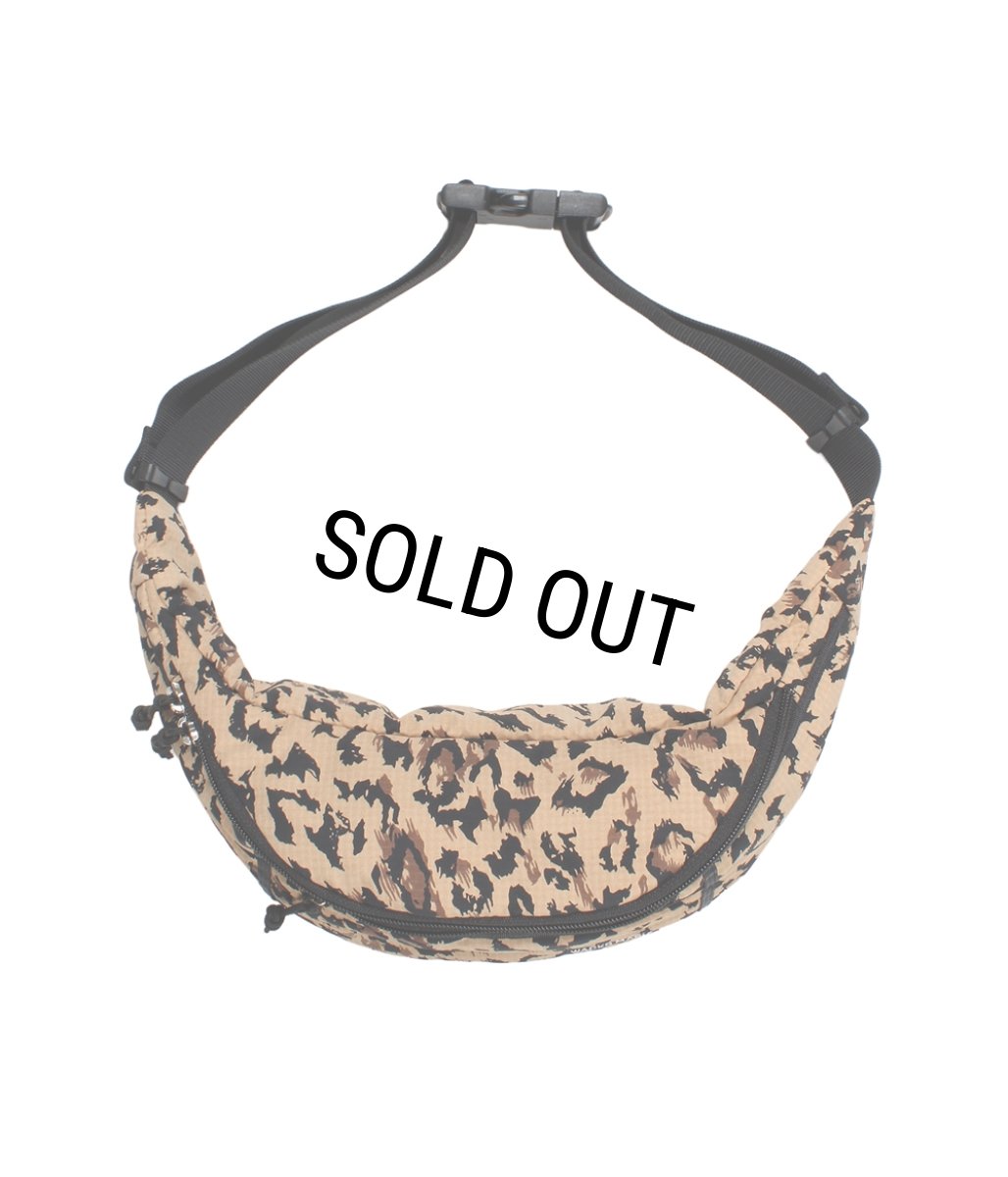 画像3: WACKO MARIA/SPEAK EASY / LEOPARD WAIST BAG（BEIGE）［レオパードウエストバッグ-26春夏］ (3)