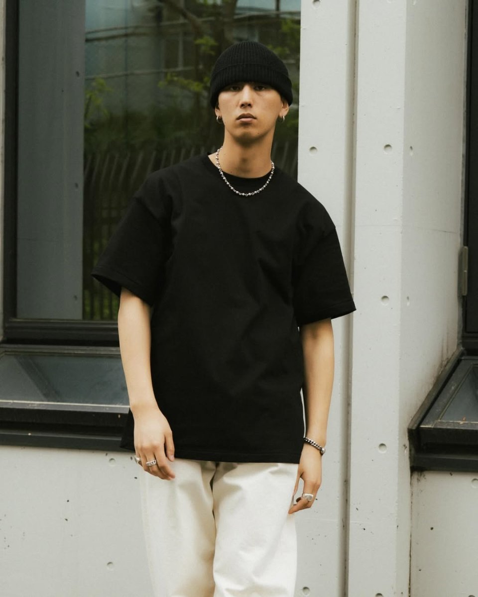 画像4: COOTIE PRODUCTIONS/Spanish Pima S/S Tee（Black）［スパニッシュピマT-26春夏］ (4)