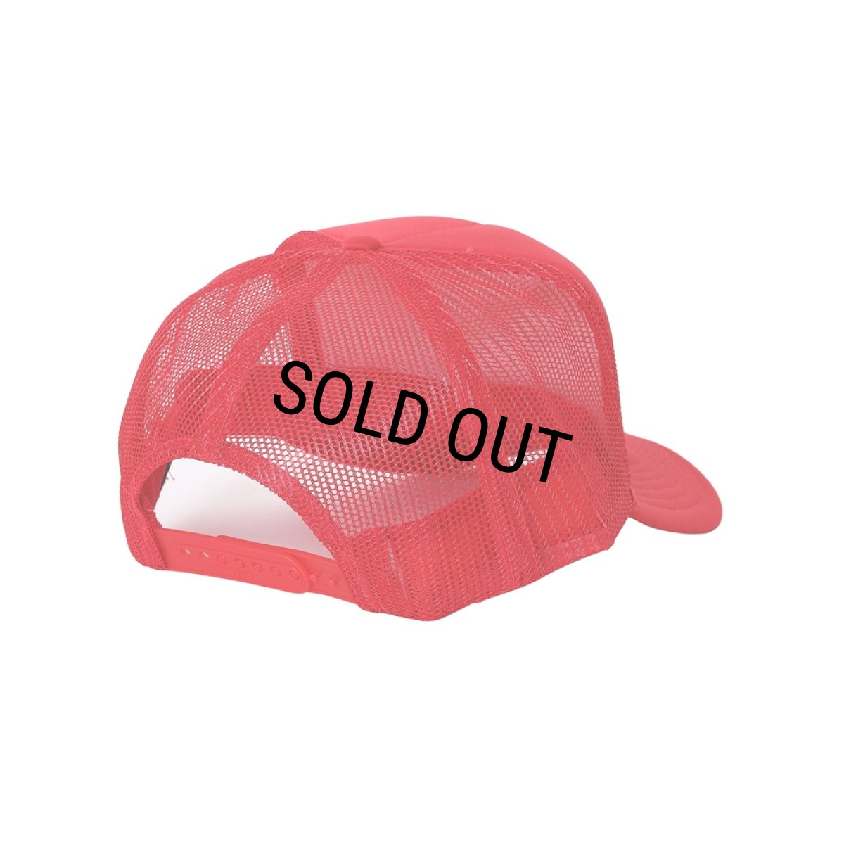 画像2: PORKCHOP/PORKY MESH CAP（RED）［ポーキーメッシュキャップ-26春夏］ (2)