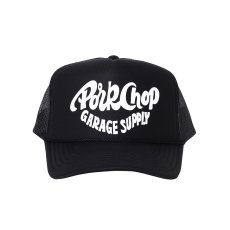 画像1: PORKCHOP/PORKY MESH CAP（BLACK）［ポーキーメッシュキャップ-26春夏］ (1)