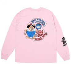 画像1: PORKCHOP/PORKY L/S TEE（LIGHT PINK）［ポーキー長袖T-26春夏］ (1)