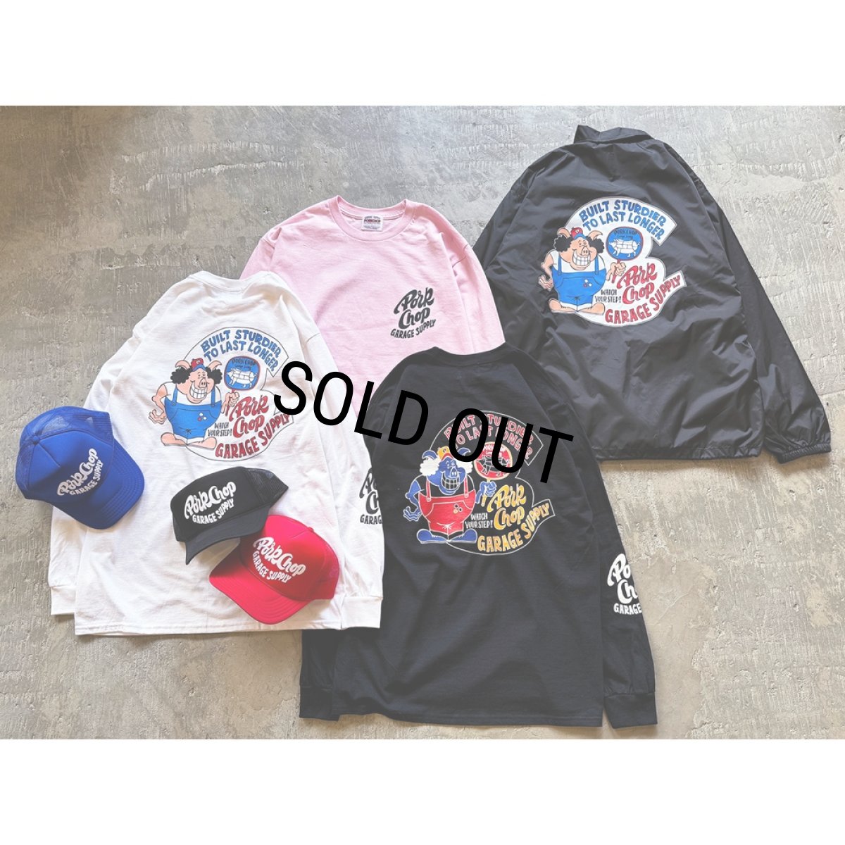 画像5: PORKCHOP/PORKY MESH CAP（BLACK）［ポーキーメッシュキャップ-26春夏］ (5)