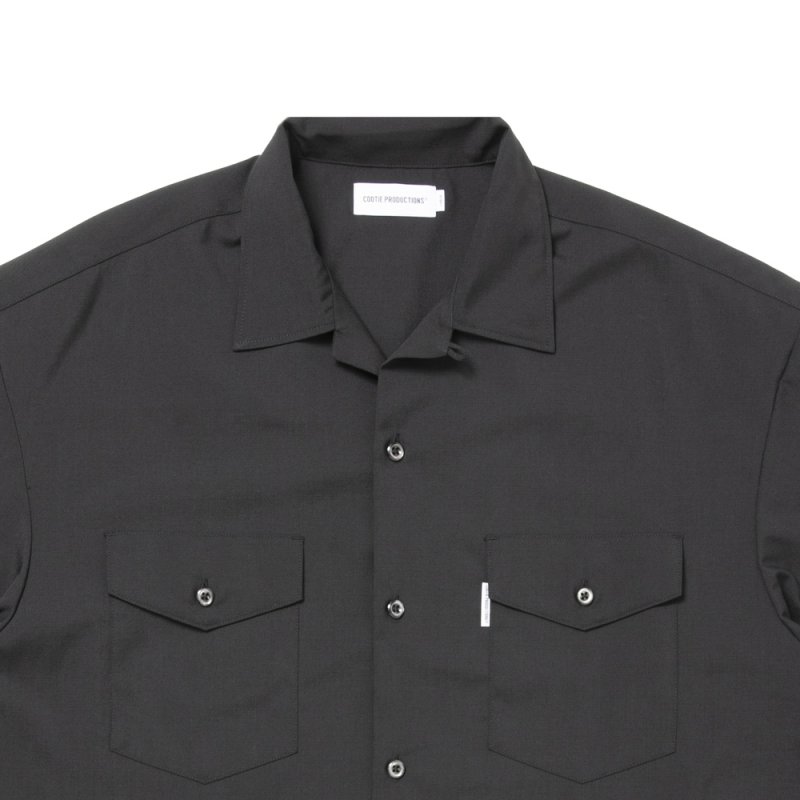 画像3: COOTIE PRODUCTIONS/T/W S/S Scout Shirt（Black）［T/Wスカウトシャツ-26春夏］