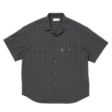 画像1: COOTIE PRODUCTIONS/T/W S/S Scout Shirt（Check）［T/Wスカウトシャツ-26春夏］ (1)