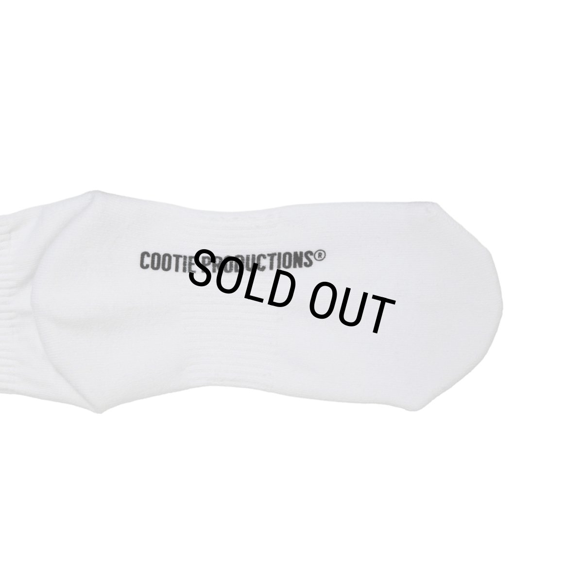 画像3: COOTIE PRODUCTIONS/N/C Short Socks（White）［ショートソックス-26春夏］ (3)