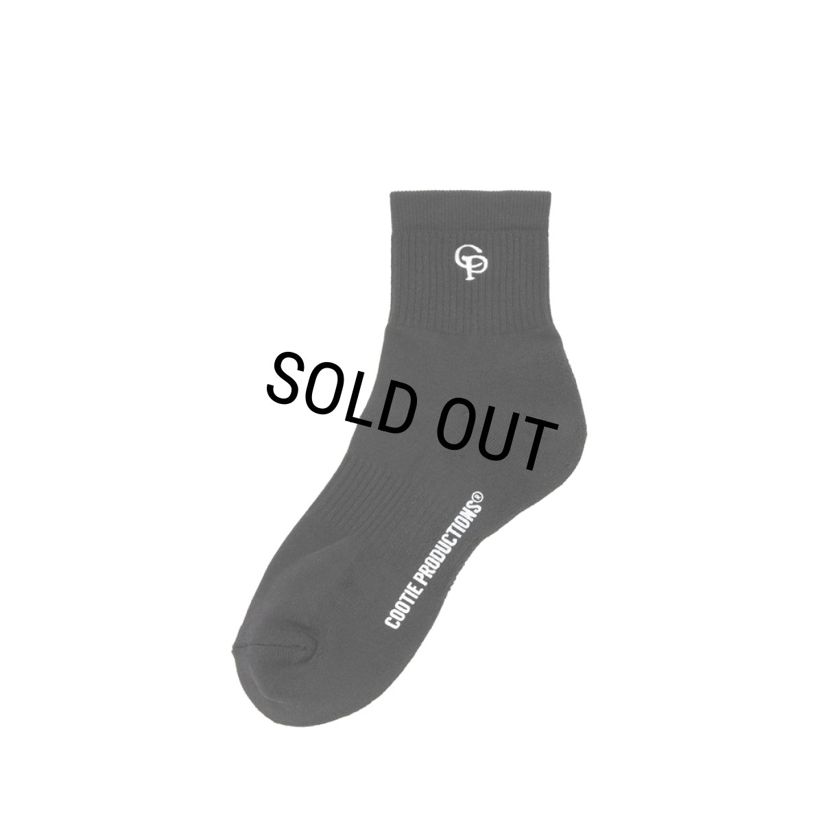 画像1: COOTIE PRODUCTIONS/N/C Short Socks（Black）［ショートソックス-26春夏］ (1)