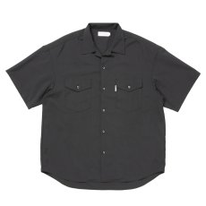 画像1: COOTIE PRODUCTIONS/T/W S/S Scout Shirt（Black）［T/Wスカウトシャツ-26春夏］ (1)