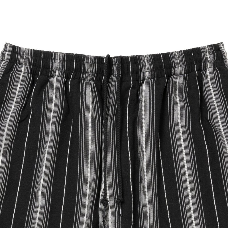 画像3: COOTIE PRODUCTIONS/Dobby Chain Stripe Easy Shorts（Black）［ドビーチェーンストライプイージーショーツ-26春夏］