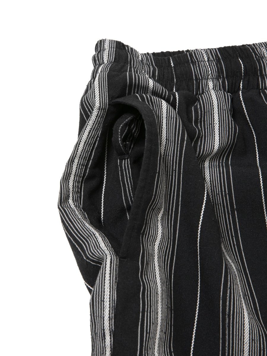 画像4: COOTIE PRODUCTIONS/Dobby Chain Stripe Easy Shorts（Black）［ドビーチェーンストライプイージーショーツ-26春夏］ (4)