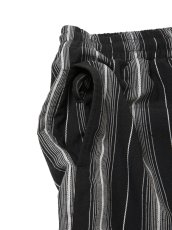 画像4: COOTIE PRODUCTIONS/Dobby Chain Stripe Easy Shorts（Black）［ドビーチェーンストライプイージーショーツ-26春夏］ (4)