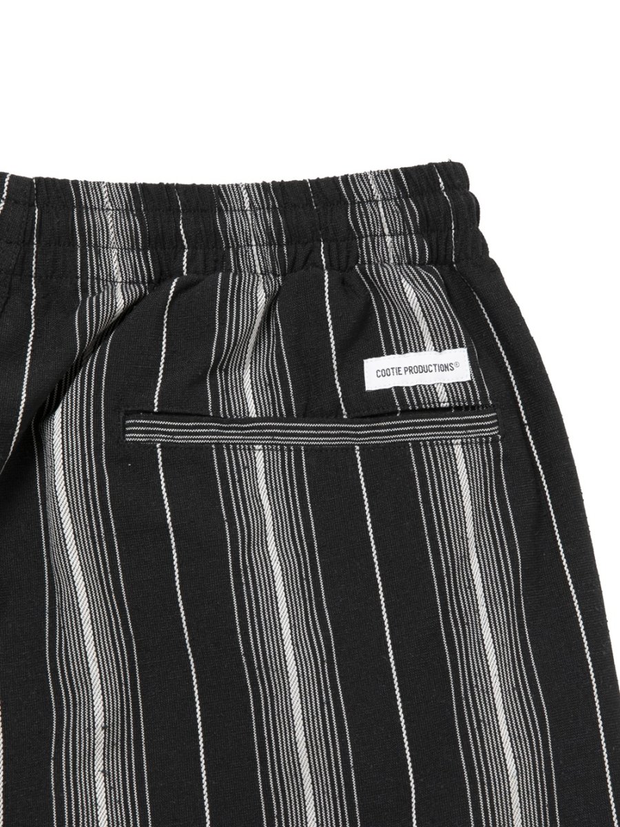 画像6: COOTIE PRODUCTIONS/Dobby Chain Stripe Easy Shorts（Black）［ドビーチェーンストライプイージーショーツ-26春夏］ (6)