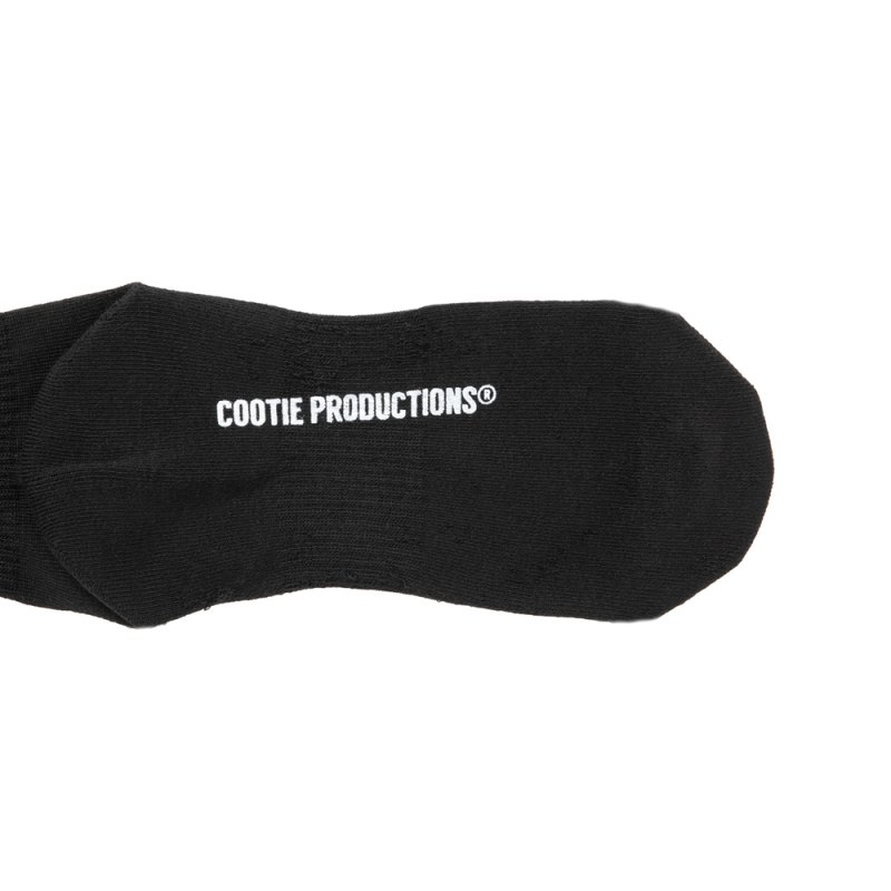 画像3: COOTIE PRODUCTIONS/N/C Short Socks（Black）［ショートソックス-26春夏］