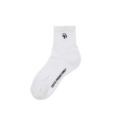 画像1: COOTIE PRODUCTIONS/N/C Short Socks（White）［ショートソックス-26春夏］ (1)