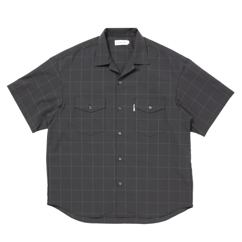 画像1: COOTIE PRODUCTIONS/T/W S/S Scout Shirt（Check）［T/Wスカウトシャツ-26春夏］