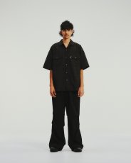 画像5: COOTIE PRODUCTIONS/T/W S/S Scout Shirt（Black）［T/Wスカウトシャツ-26春夏］ (5)
