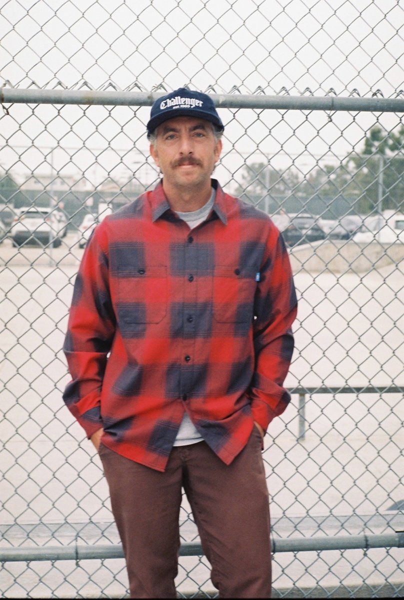 画像8: CHALLENGER/L/S SHADOW CHECK SHIRT（RED）［シャドーチェックシャツ-26春夏］ (8)