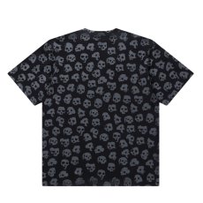画像2: BlackEyePatch/SKULL PATTERNED TEE（BLACK） (2)