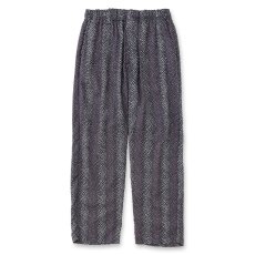 画像1: CALEE/STRIPE PATTERN RELAX PANTS（NAVY）［ストライプパターンリラックスパンツ-26春夏］ (1)