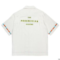 画像2: WACKO MARIA/THE PHOENICIAN SCHEME / HAWAIIAN SHIRT（WHITE）［ハワイアンシャツ-26春夏］ (2)