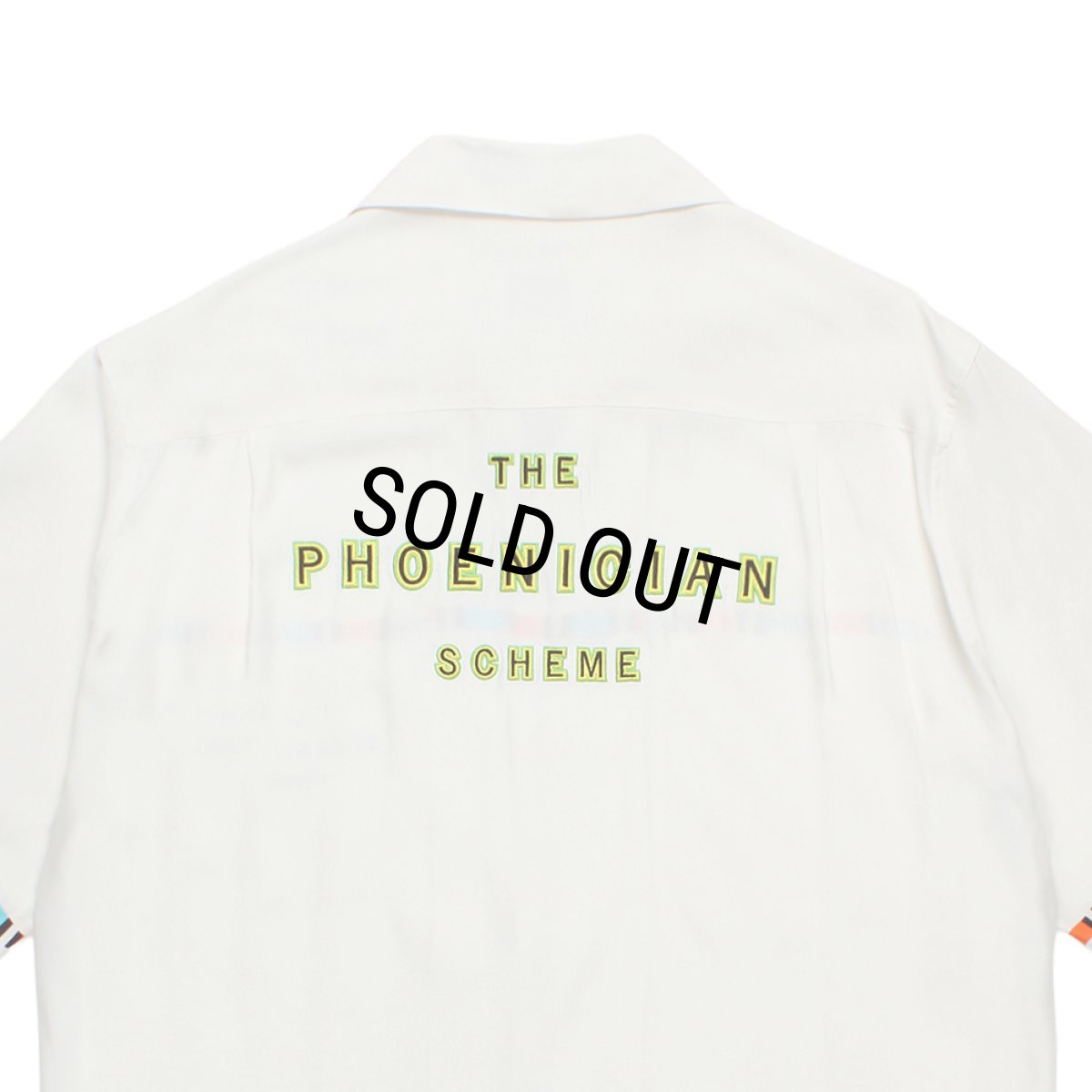 画像5: WACKO MARIA/THE PHOENICIAN SCHEME / HAWAIIAN SHIRT（WHITE）［ハワイアンシャツ-26春夏］ (5)