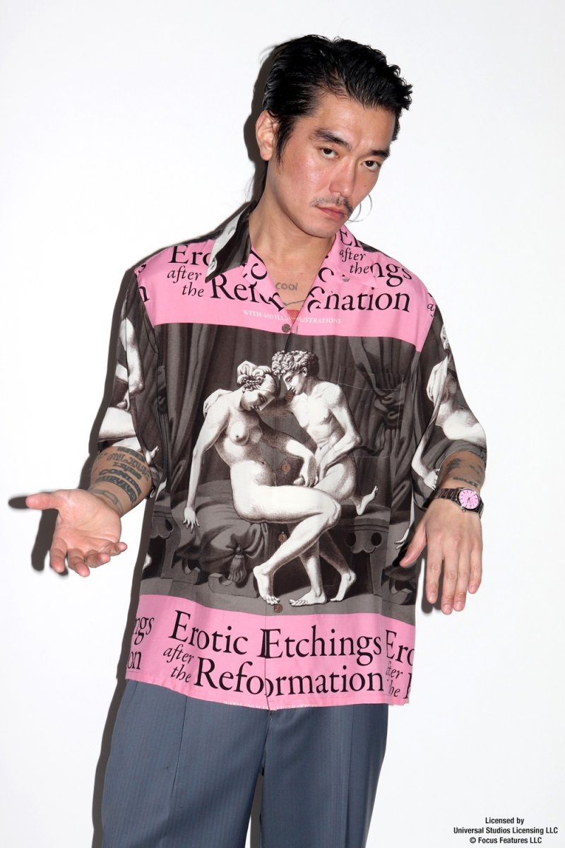 画像3: WACKO MARIA/THE PHOENICIAN SCHEME / HAWAIIAN SHIRT（ONE）［ハワイアンシャツ-26春夏］