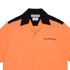 画像3: WACKO MARIA/THE PHOENICIAN SCHEME / 50'S OPEN COLLAR SHIRT（ORANGE）［50'Sオープンカラーシャツ-26春夏］ (3)