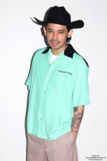画像7: WACKO MARIA/THE PHOENICIAN SCHEME / 50'S OPEN COLLAR SHIRT（MINT）［50'Sオープンカラーシャツ-26春夏］ (7)