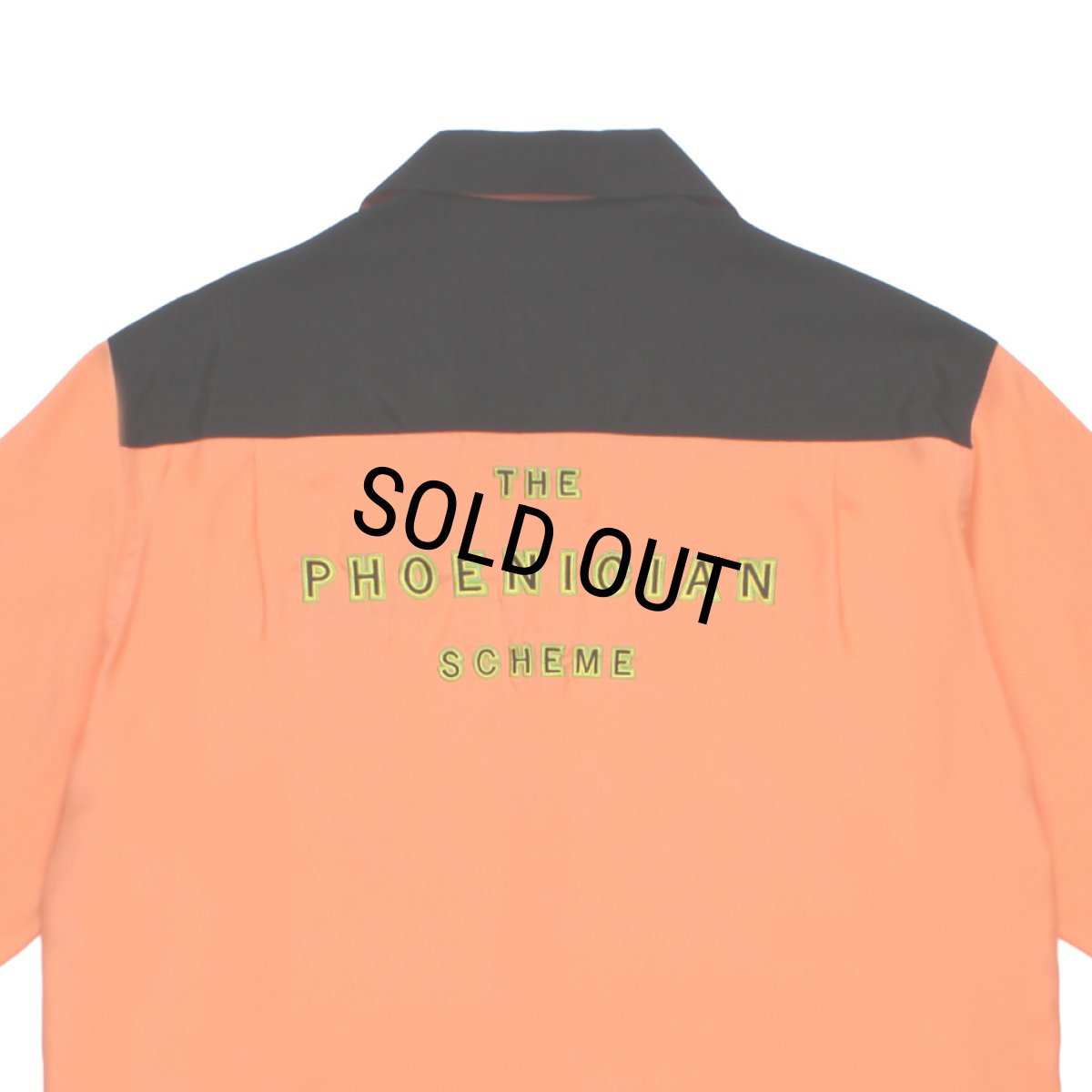 画像5: WACKO MARIA/THE PHOENICIAN SCHEME / 50'S OPEN COLLAR SHIRT（ORANGE）［50'Sオープンカラーシャツ-26春夏］ (5)