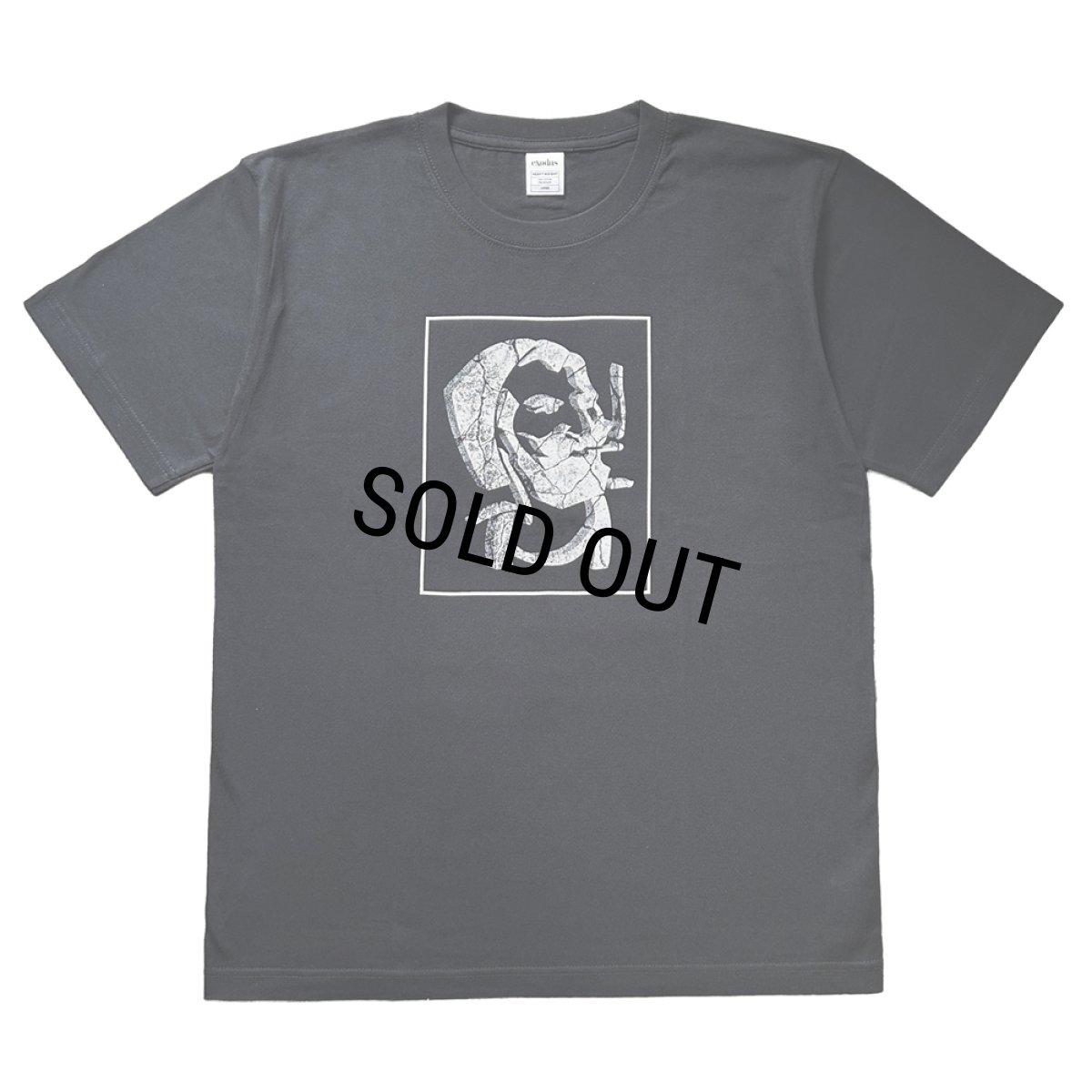 画像1: exodus brand/STONED ZIG-ZAG T SHIRT（BLACK）［プリントT-26春夏］ (1)