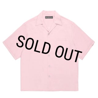 WACKO MARIA/50'S OPEN COLLAR SHIRT（PINK）［ピンポイントステッチ