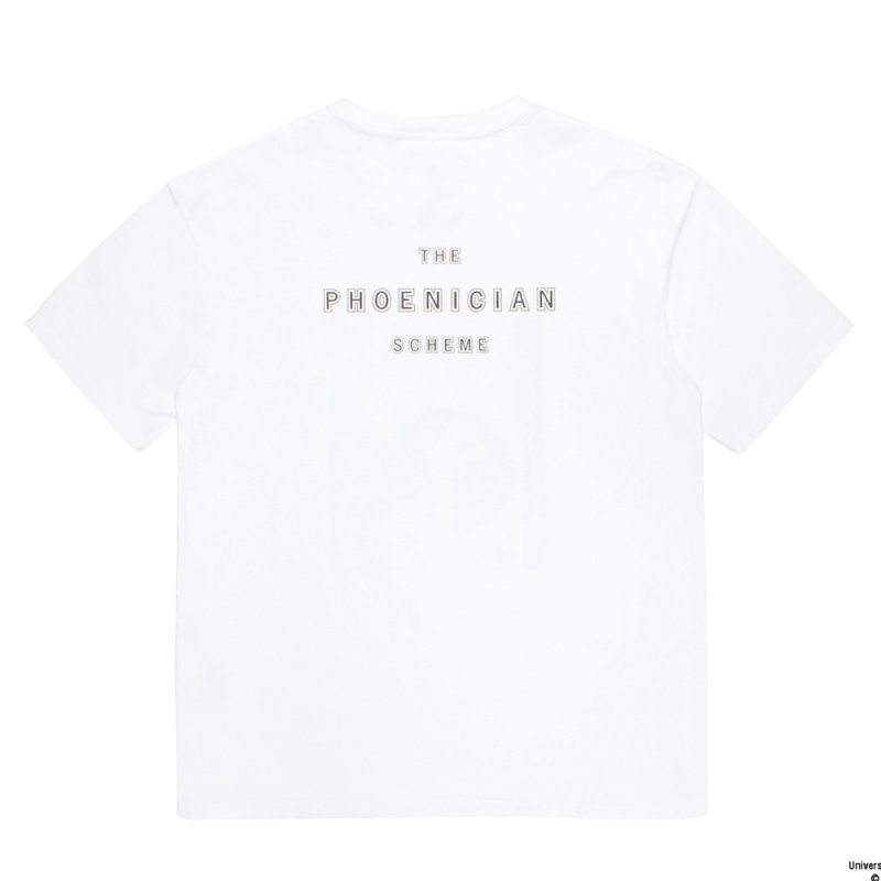 画像2: WACKO MARIA/THE PHOENICIAN SCHEME / WASHED HEAVY WEIGHT T-SHIRT（WHITE）［プリントT-26春夏］