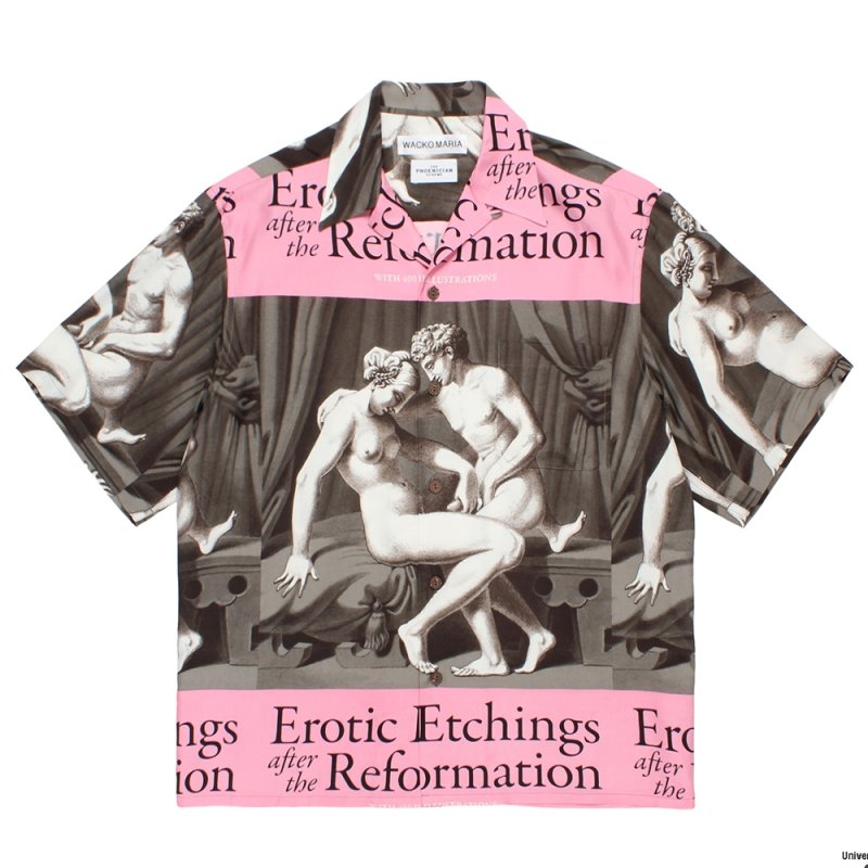 画像1: WACKO MARIA/THE PHOENICIAN SCHEME / HAWAIIAN SHIRT（ONE）［ハワイアンシャツ-26春夏］