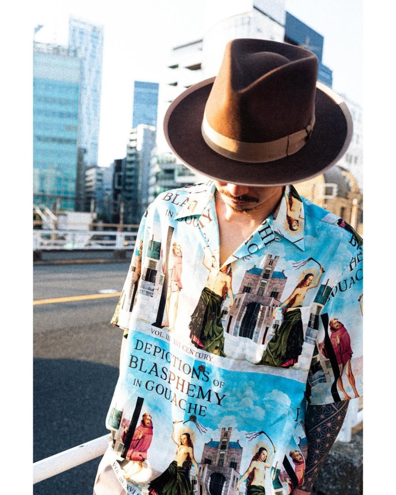 画像3: WACKO MARIA/THE PHOENICIAN SCHEME / HAWAIIAN SHIRT（ONE）［ハワイアンシャツ-26春夏］